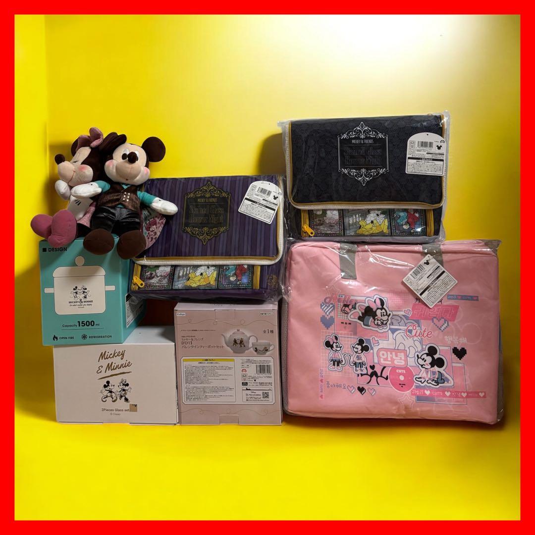 ミッキー＆ミニー】プライズ7種グッズセット キャラクターグッズ