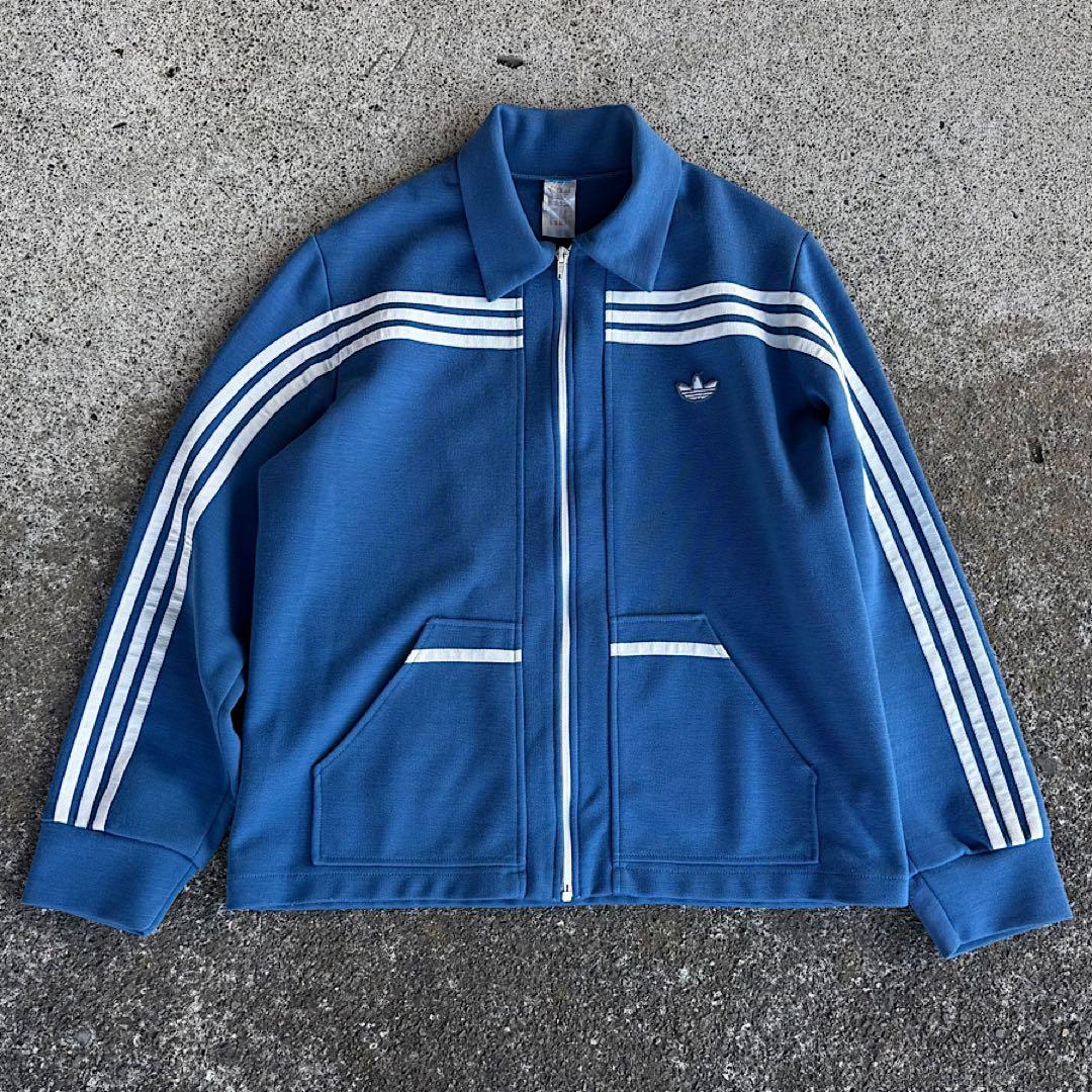 adidas アディダス ガイコツジャージ 西ドイツ製 adidas / アディダス】70's 西ドイツ製ガイコツジャージ | 時代を超え