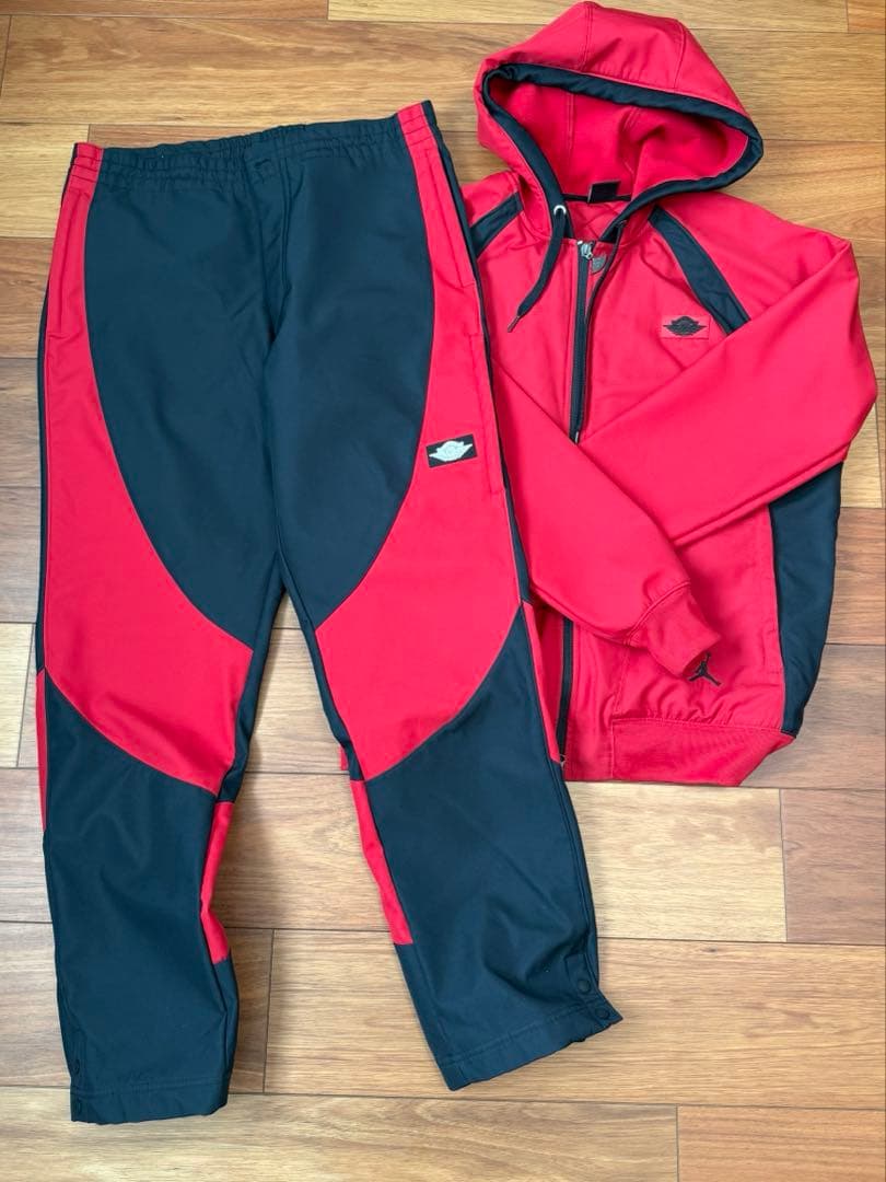 JORDAN ジャージセットアップ　スキー　上XL 下L