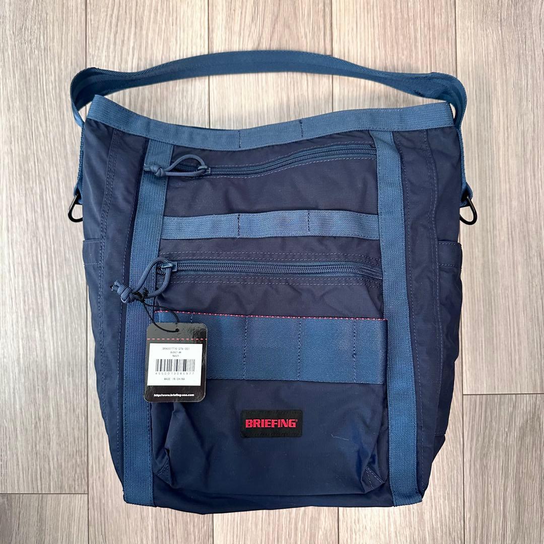 ヒロモン 【極美品】BRIEFING BUCKET MW トートバッグ BRIEFING（ブリーフィング） トートバッグ BRIEFING SHOT BUCKET MW