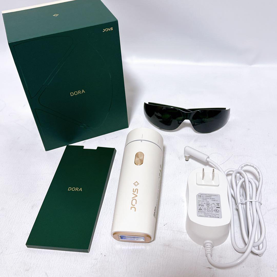 JOVS ジョブズ 家庭用光美容器 脱毛器 DORA A366 パールホワイト