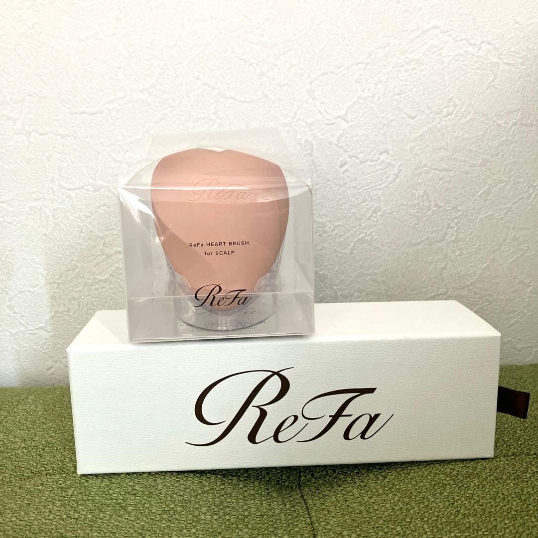 ハートブラシフォースカルプ マットピーチ イオンケアブラシプレミアム ブラック