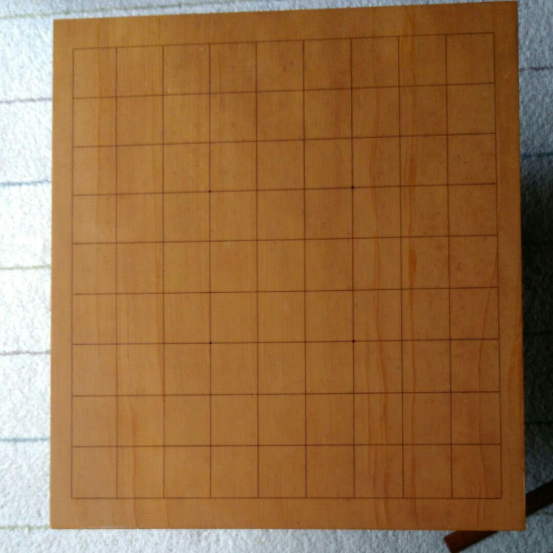 将棋盤、五寸九分、本榧 本榧足付将棋盤 5寸7分（天地柾） sa50066 | 前川榧碁盤店