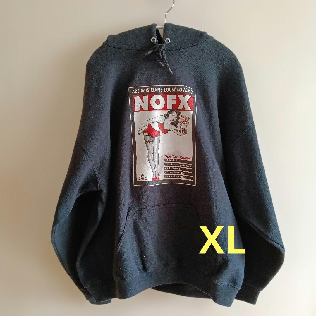 nofx パーカー　XL