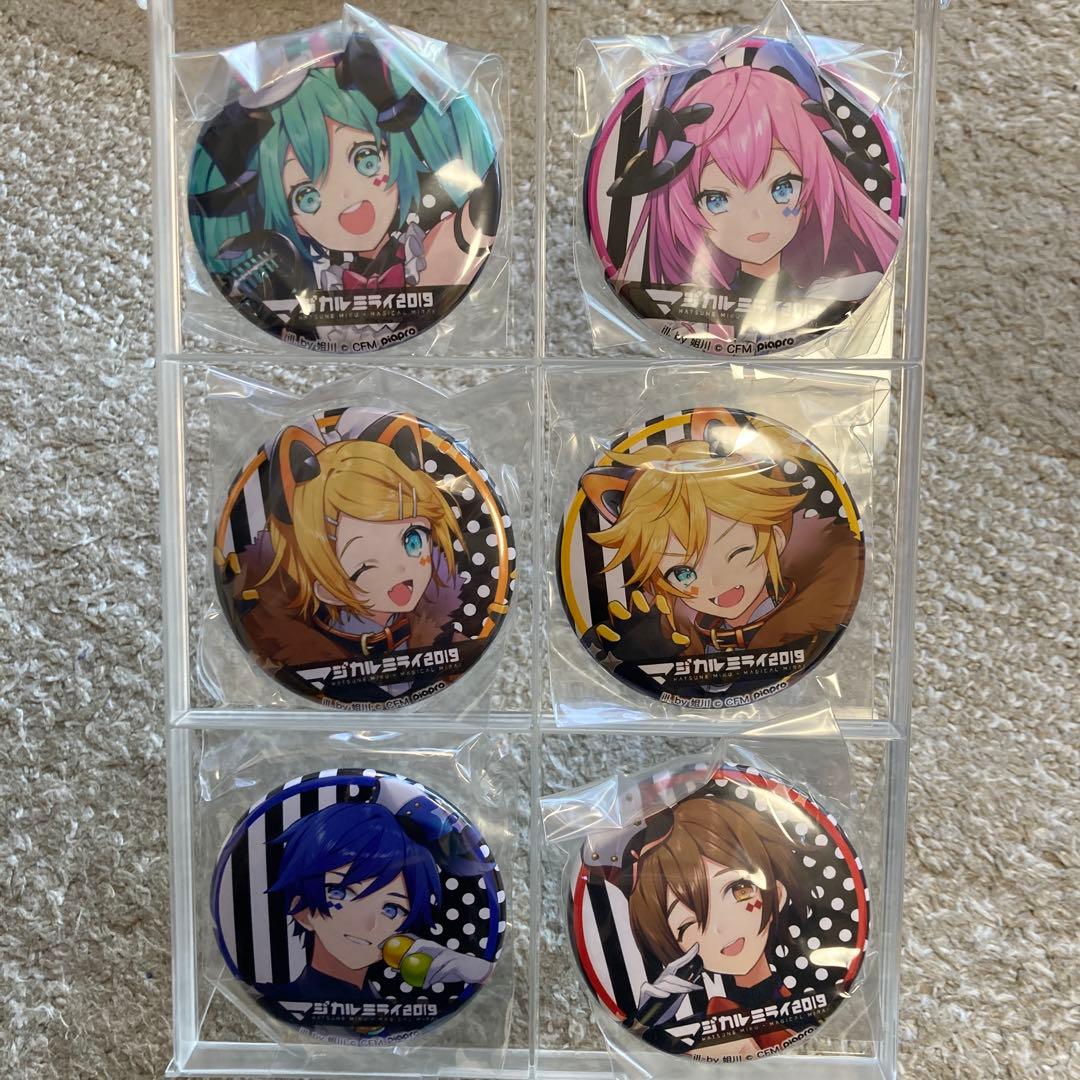 【新品未開封】マジカルミライ 2019　缶バッジコレクション 6点セット