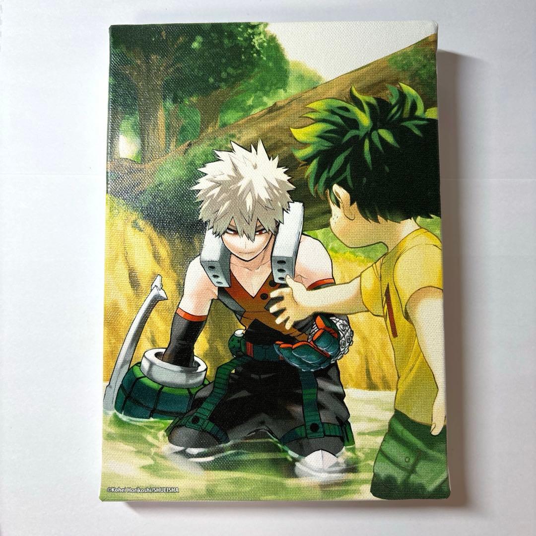 爆豪勝己 緑谷出久 フルカラーアートボード ヒロアカ展 29巻表紙