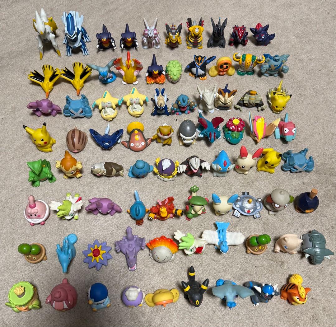 ポケモン ゆび人形 77個 +おまけ付き - メルカリ