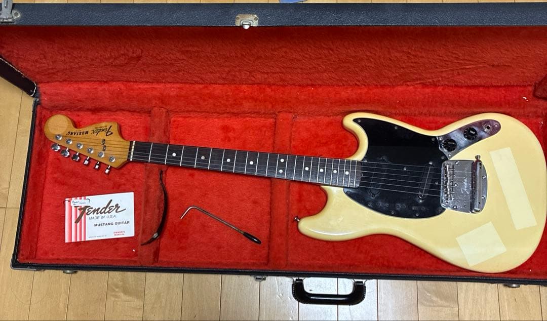 Fender USA MUSTANG 1978 オーナーズマニュアル