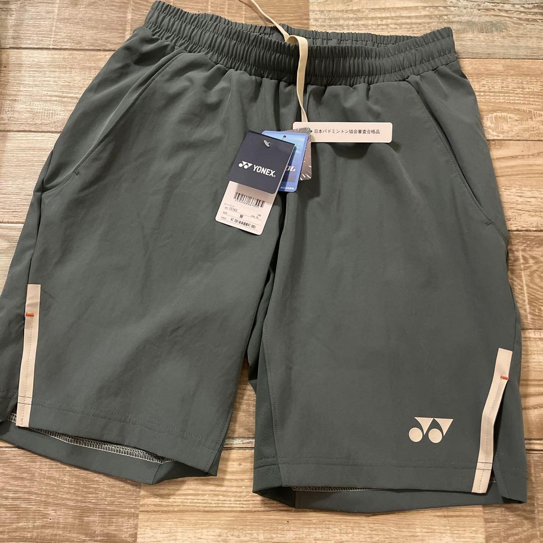 ヨネックスハーフパンツオリーブM 15163