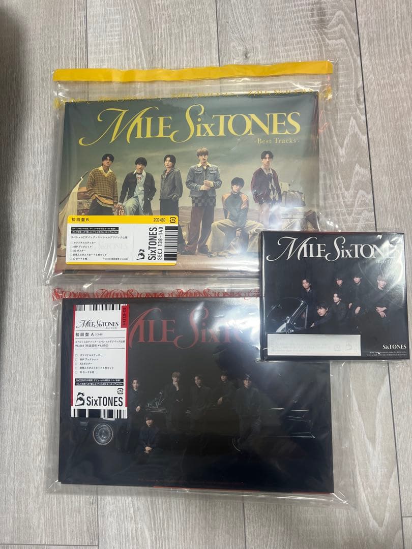 SixTONES MILE SixTONES 3点セット
