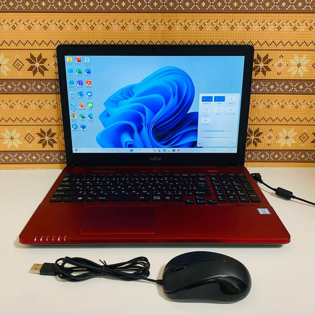 Y36 FujitsuノートパソコンSSD第7世代Windows11オフィス付き