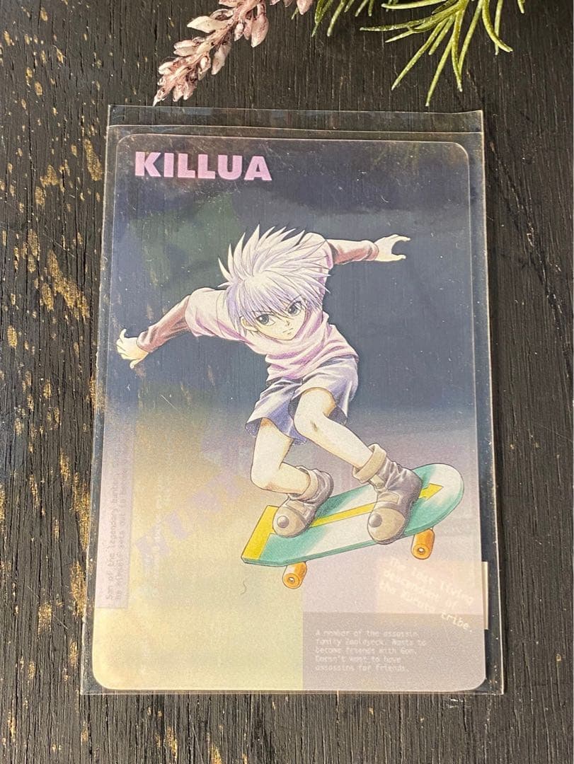 希少 hunter×hunter キルア クリアカード 日本アニメーション