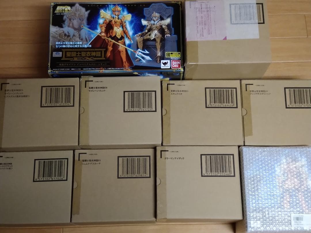 専用　聖闘士聖衣神話EX 海将軍セット　未開封新品