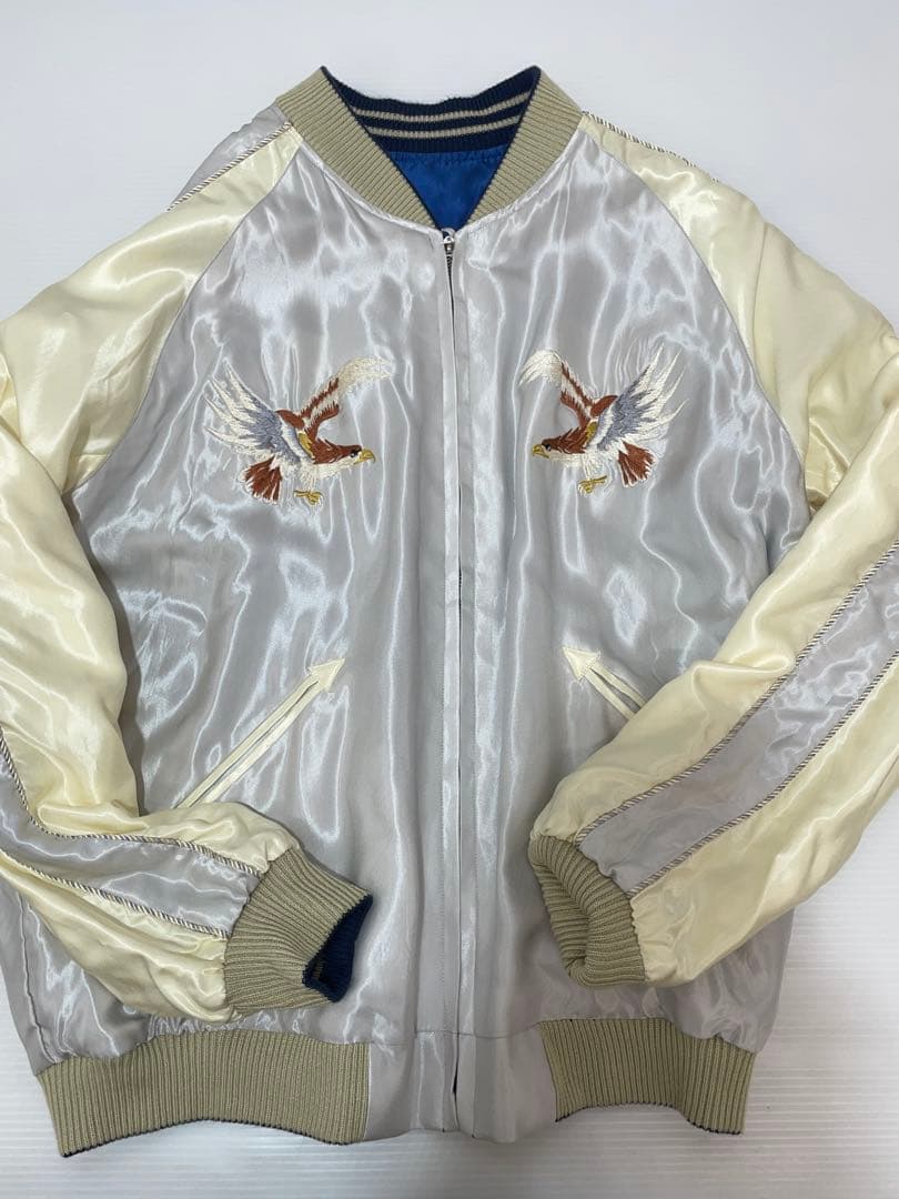 knmen129-0703 テーラー東洋 アセテートサテンスカジャン L - メルカリ