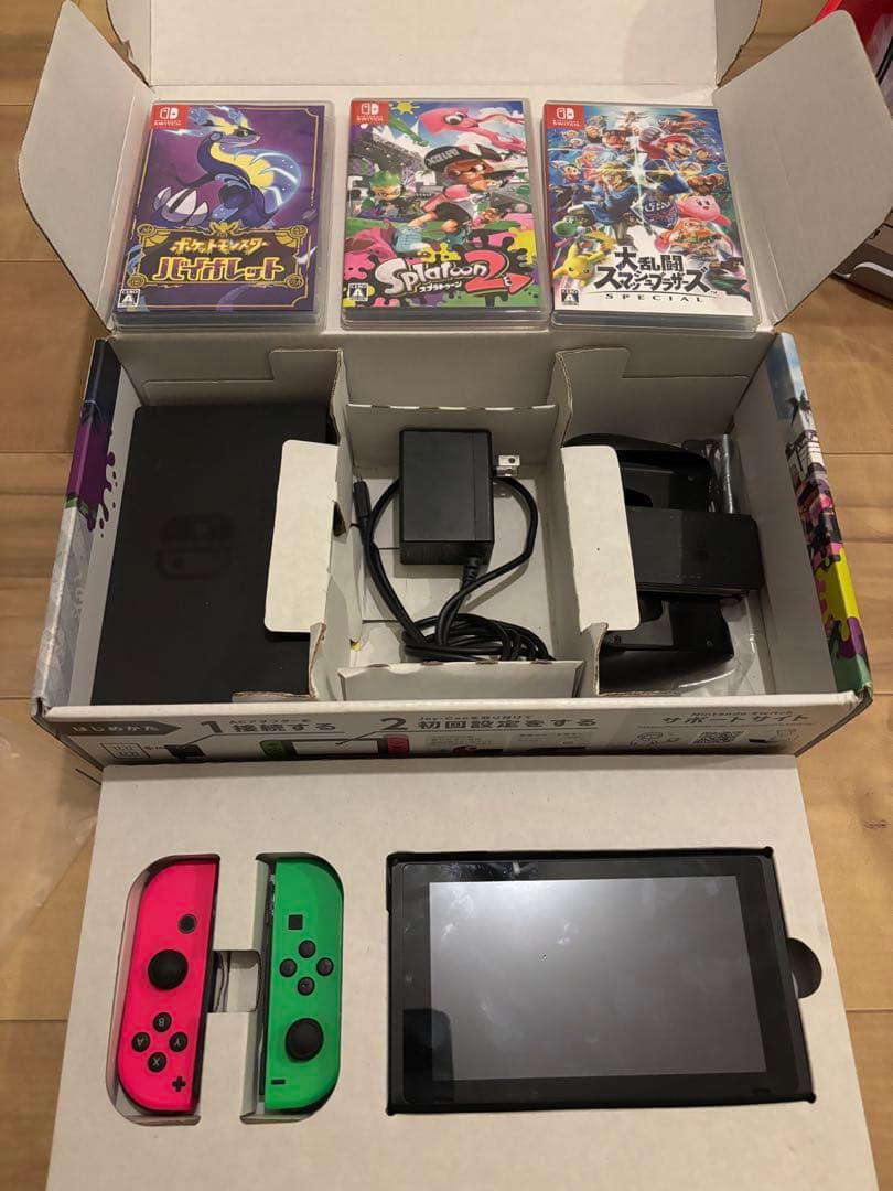 Nintendo Switch スプラトゥーン2セット　カセット付き