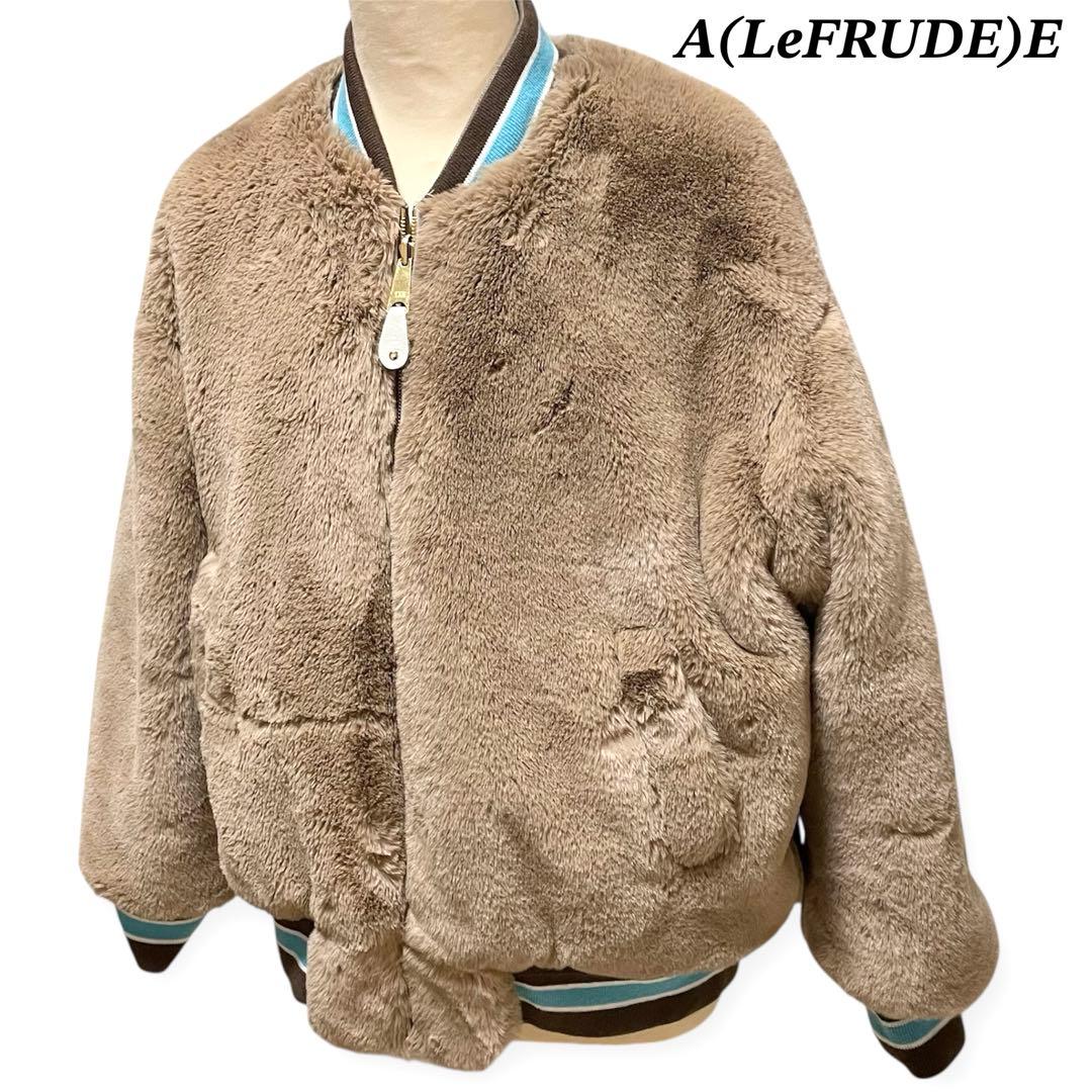 A(LeFRUDE)E アルフルード リバーシブル 極暖 MA-1 ブルゾン