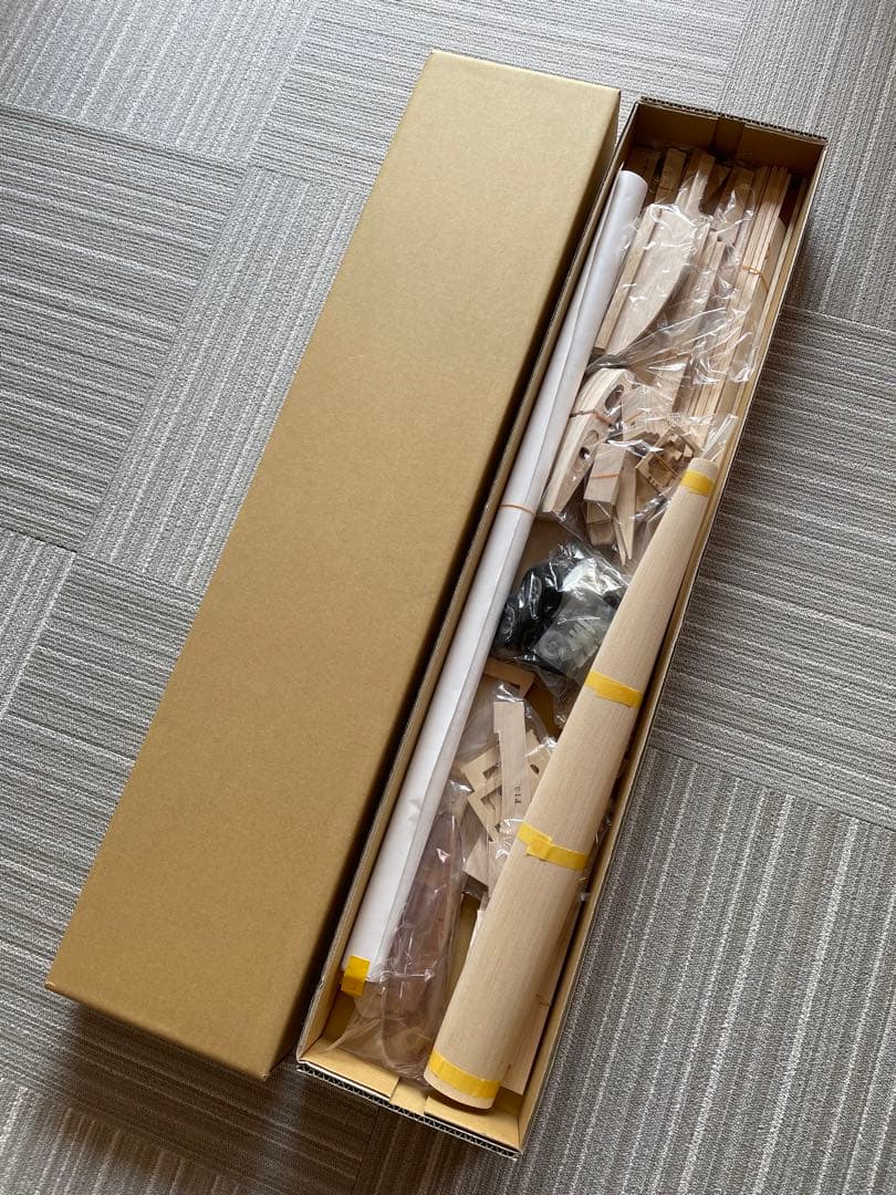 ノスタルジック•オリジナル飛行機組立てキット　低翼機スタイル