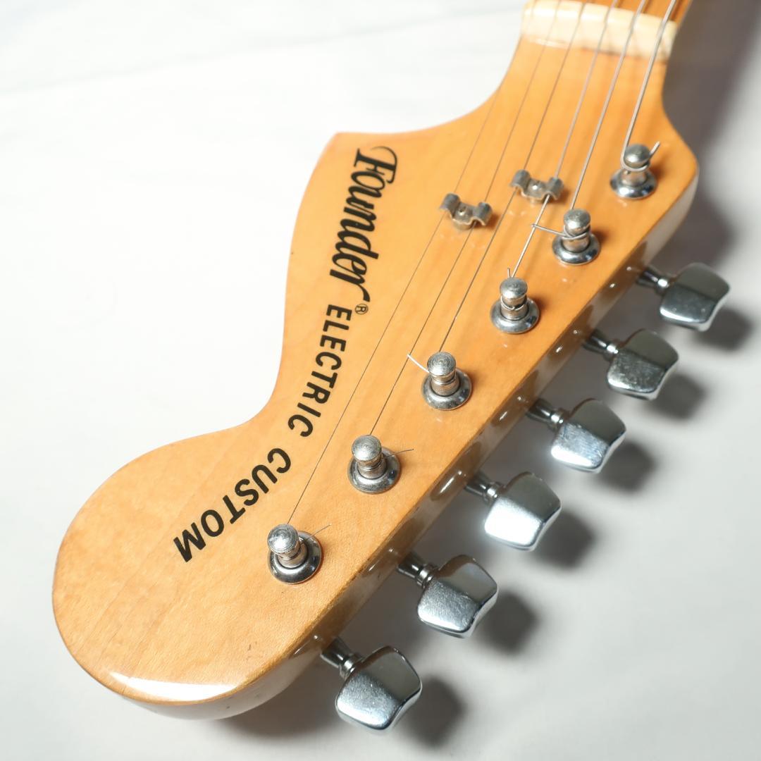Founder ELECTRIC CUSTOM ストラトタイプ エレキ 弦交換済 - メルカリ