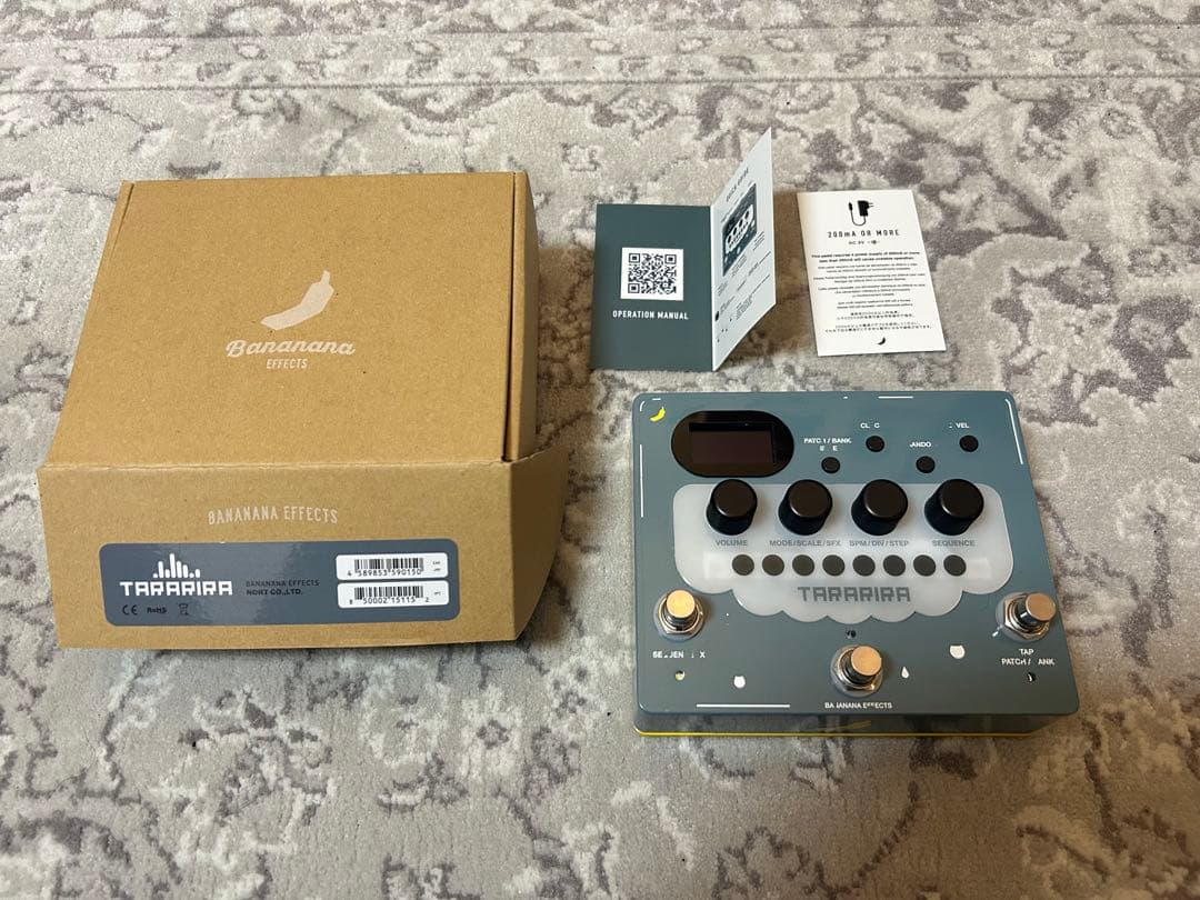 bananana effects TARARIRA エフェクター