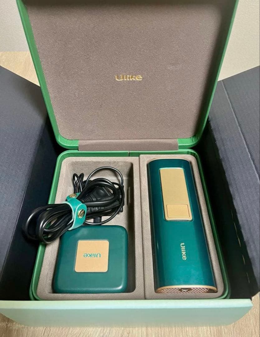 Ulike 脱毛器 グリーン サングラス付き