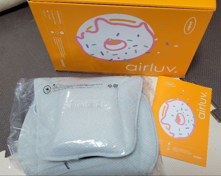 新品未開封品 airluv. エアラブ 4 ドーナッツ クールグレイ poled