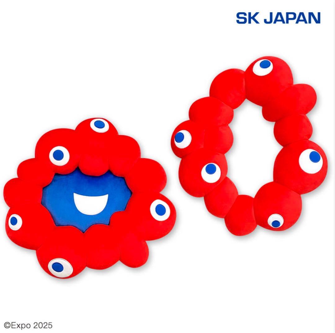 2025 ミャクミャク なりきりクッション ぬいぐるみ 大阪万博 - メルカリ