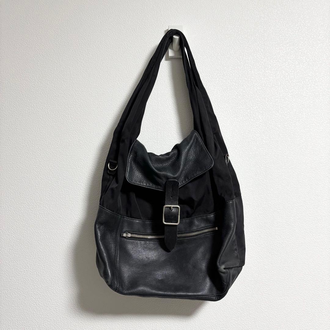 【Y's】archive 03ss 2way レザー ショルダーバッグ