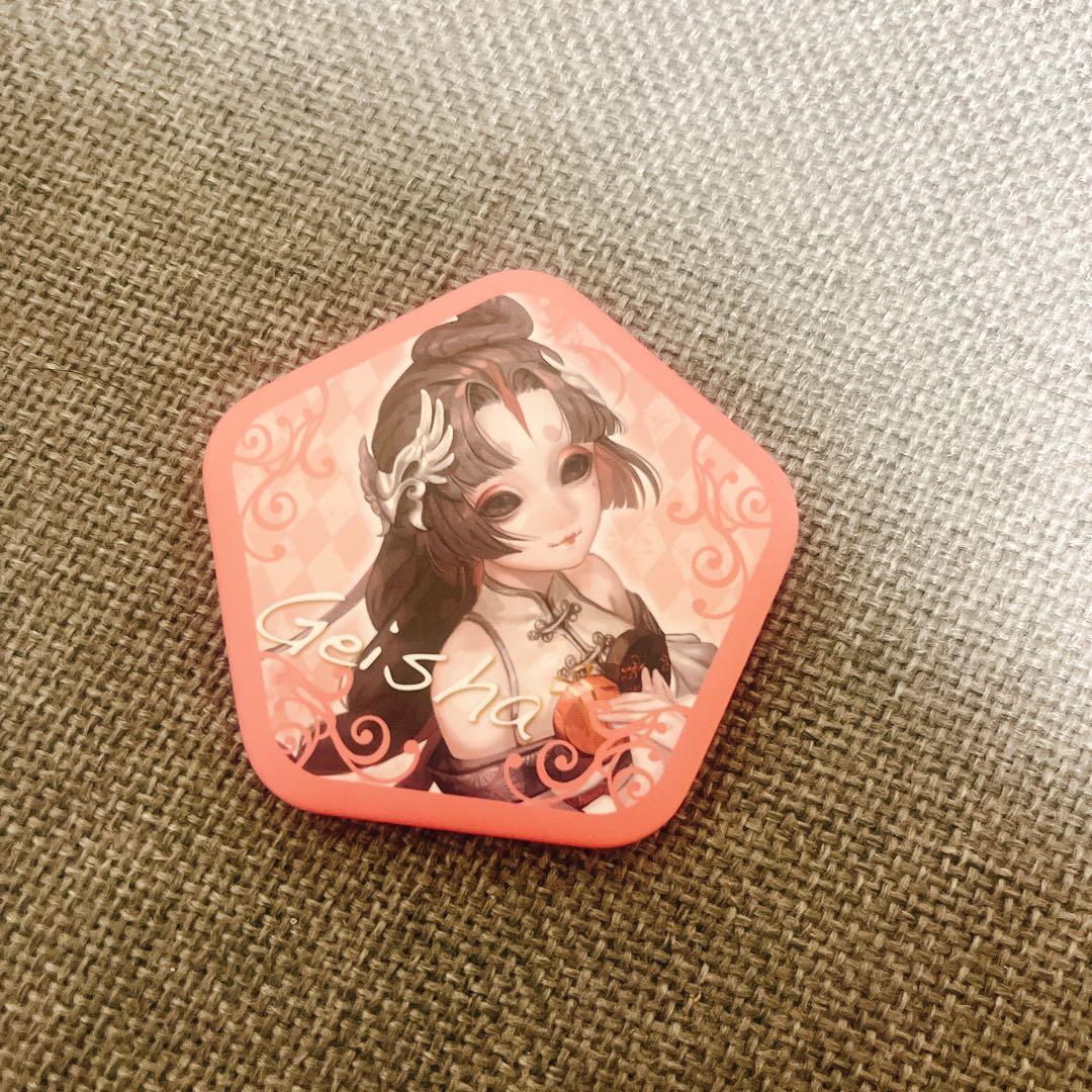 第五人格　あにまる　美智子　缶バッジ