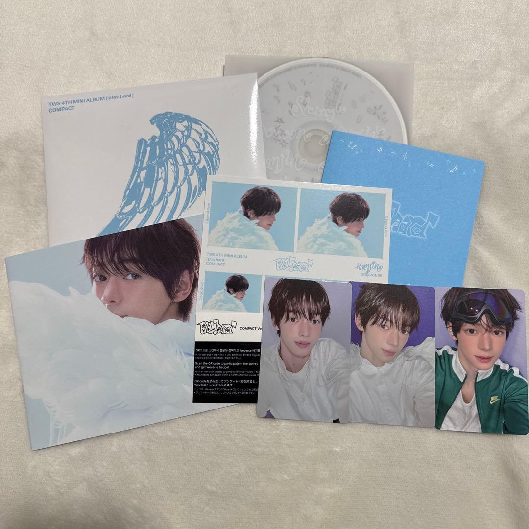 TWS play hard ハンジン compact トレカ HMV 特典 - メルカリ