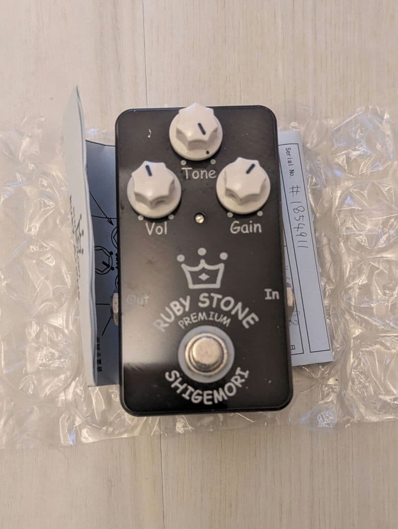 Shigemori Ruby Stone Premium ギターエフェクター