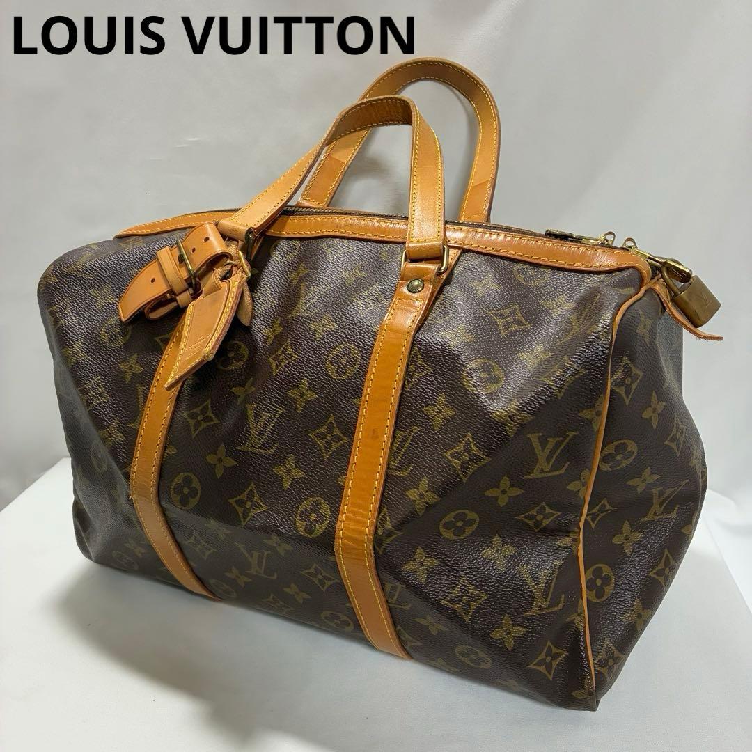 LOUIS VUITTON ルイヴィトン サックスープル モノグラム ボストン