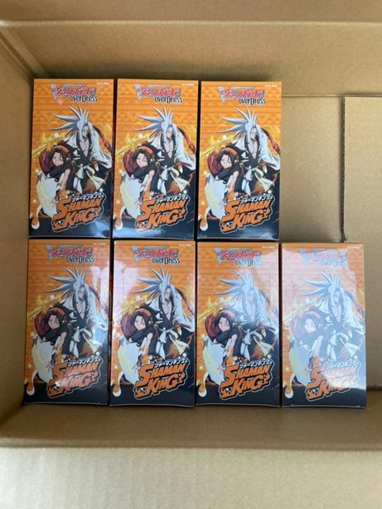 新品未開封　ヴァンガード　BP　シャーマンキング7ボックスセット