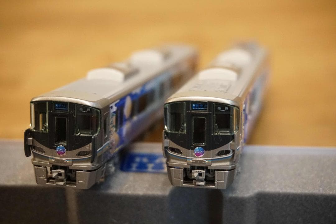 KATO 225系 びわこおおつ紫式部とれいん ラッピング仕様 6両 - メルカリ