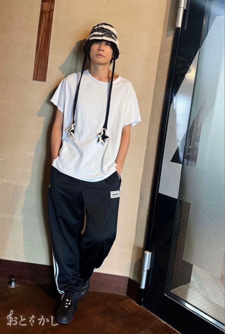 川上洋平着用　adidas oasis トラックパンツ　3XL ブラック m29669984953_1.jpg?1756021346