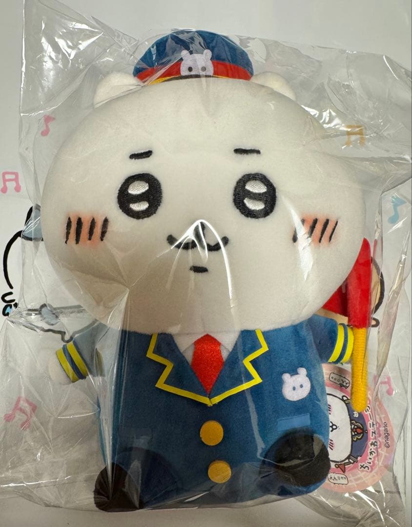 ちいかわ　駅員さんなぬいぐるみS Amazon.co.jp: 東京ちいかわステーション ちいかわ 駅員さんな
