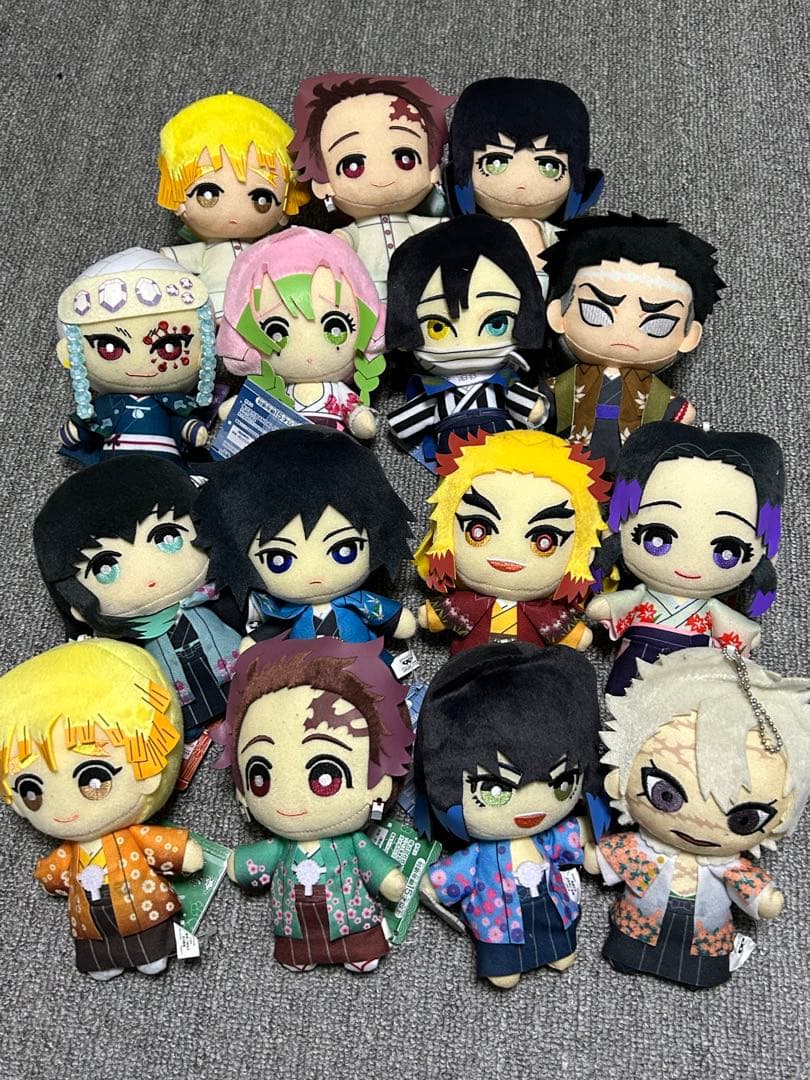 鬼滅の刃　ナムコ限定　ともぬい彩典　12点 蝶屋敷　3点