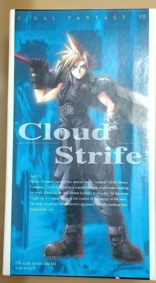 【内袋未開封】FF7 クラウドストライフ コトブキヤ1/8レジンキット