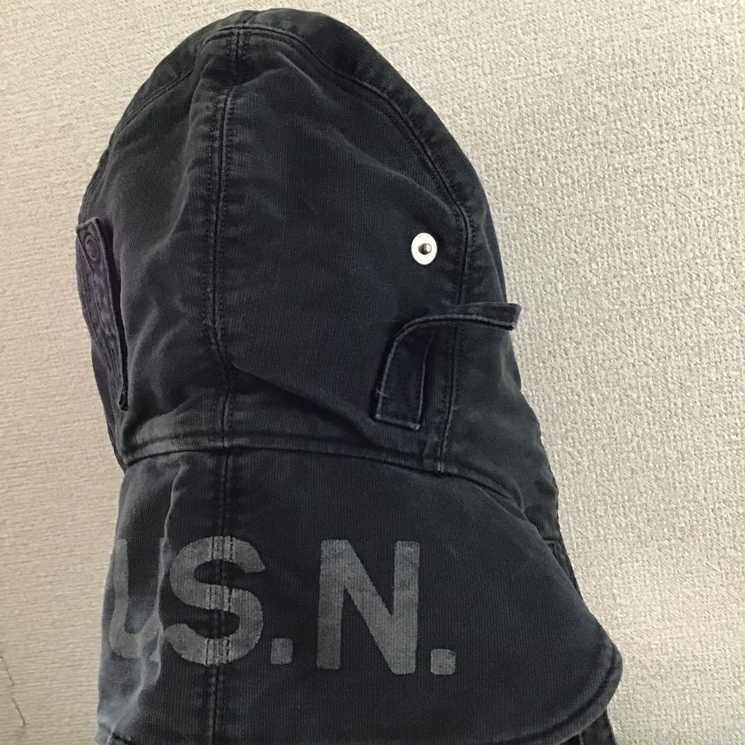 米軍 デッキキャップ ネイビー 米軍放出品 ミリタリー - メルカリ