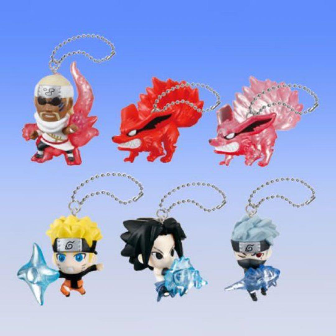 NARUTO チャクラスイング キーホルダー コンプリート - メルカリ