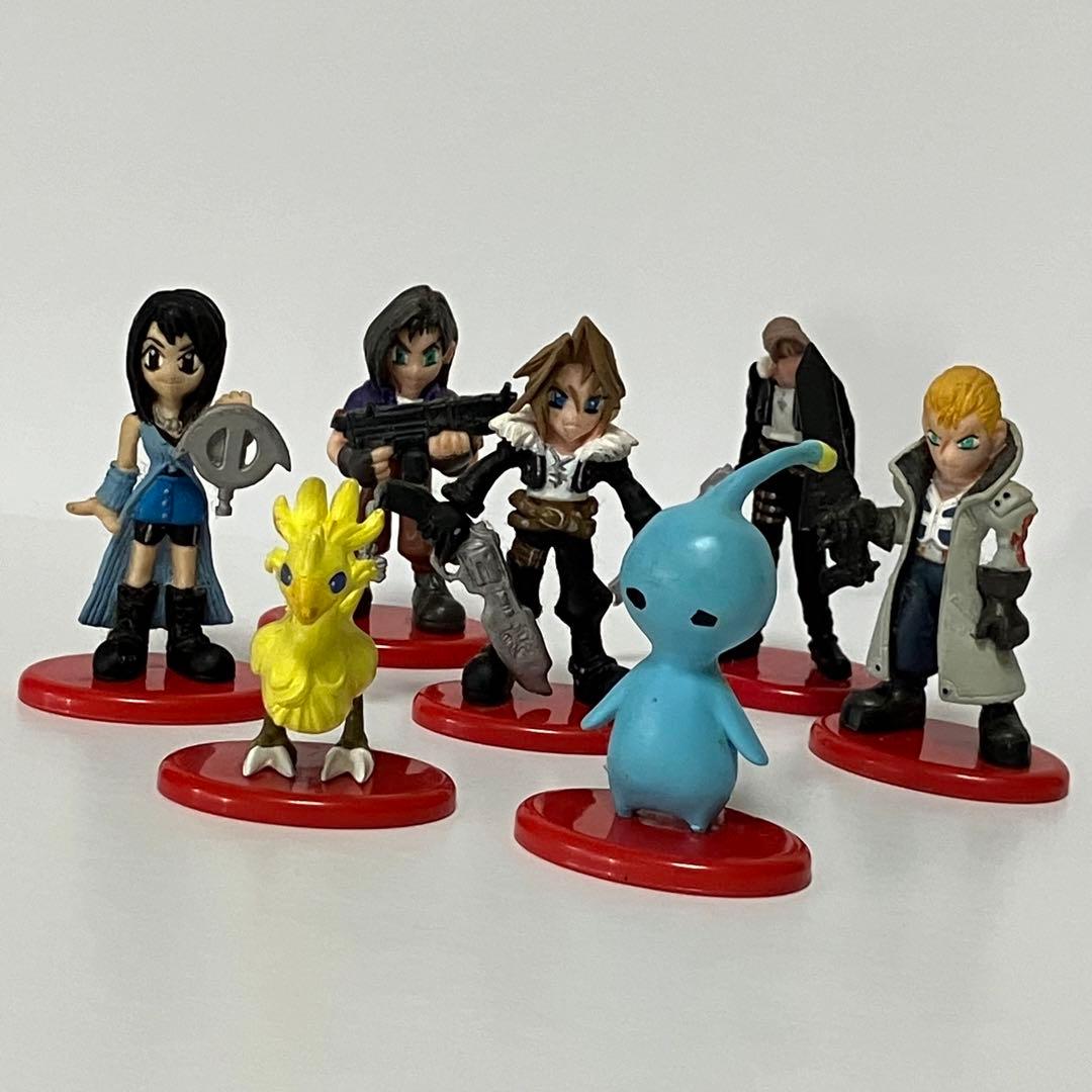 リ*】様 ファイナルファンタジー8 コカコーラ おまけフィギュア 7個