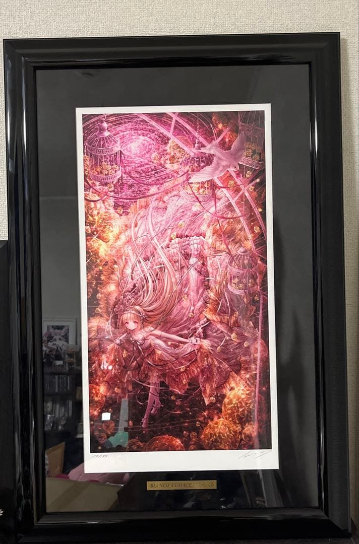 値下げ中！てぃんくる　版画　BIANCO AUDACE