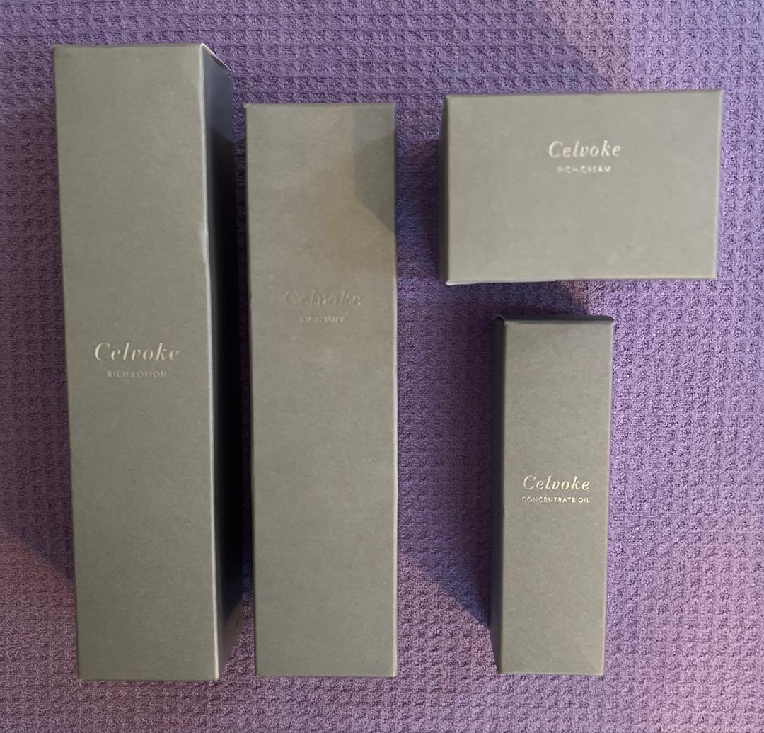 【4点セット】Celvoke リッチ ローション＆ミルク＆クリーム＆オイル