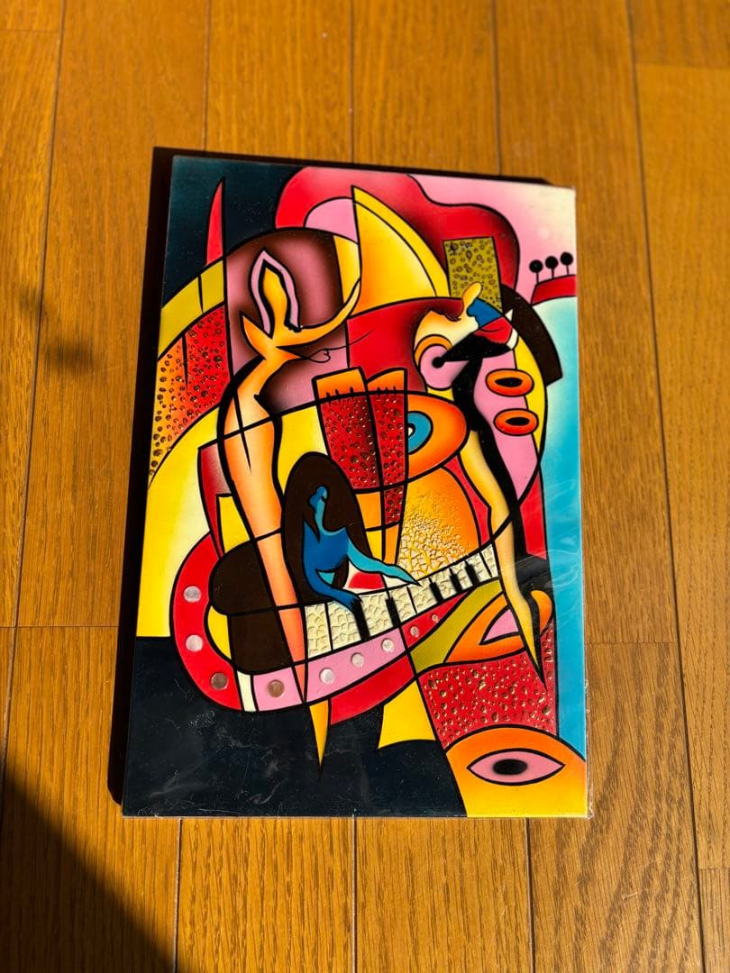 抽象モダンポップアート