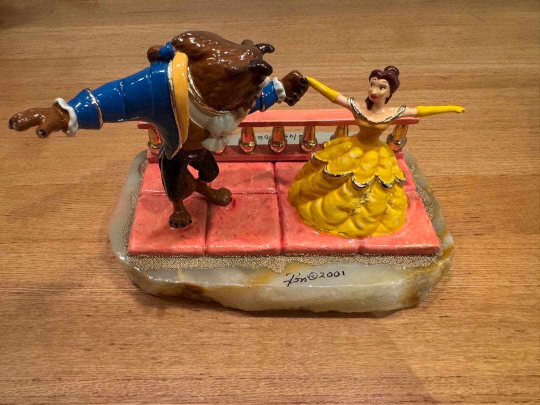 美女と野獣 陶器フィギュア 世界950個限定　ベル&ビースト　ロン・リー 美女と野獣 陶器フィギュア 世界950個限定 ベル&ビースト ロン・リー