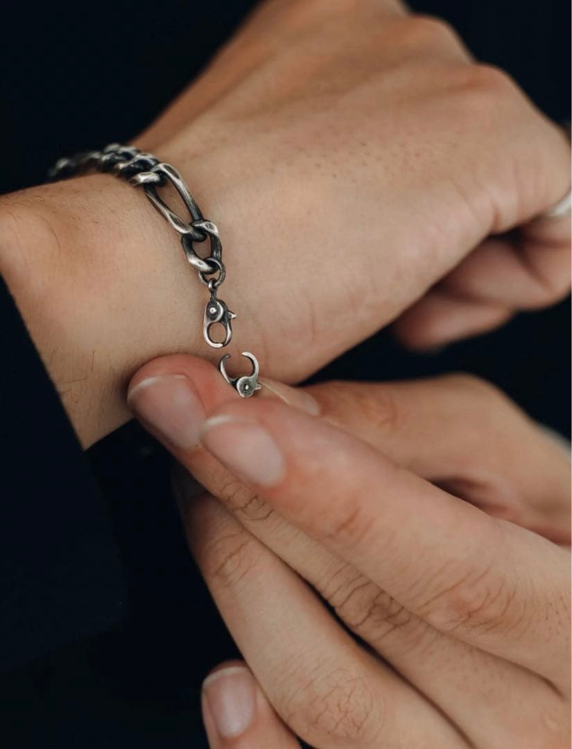 PRY Antique Silver Chain Necklace シュウト