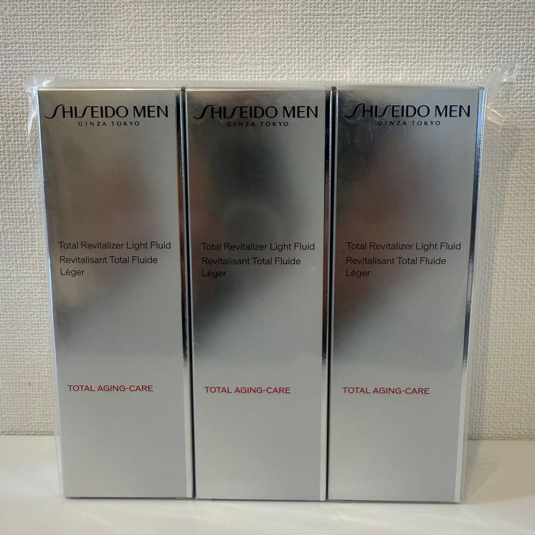 資生堂メン トータルＲ ライトフリュイド Ｎ 70ml顏用保湿液 (3個)