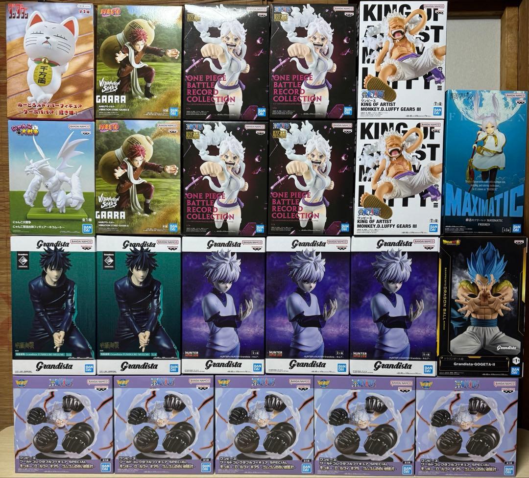 プライズフィギュア ワンピース ドラゴンボール キルア 呪術廻戦