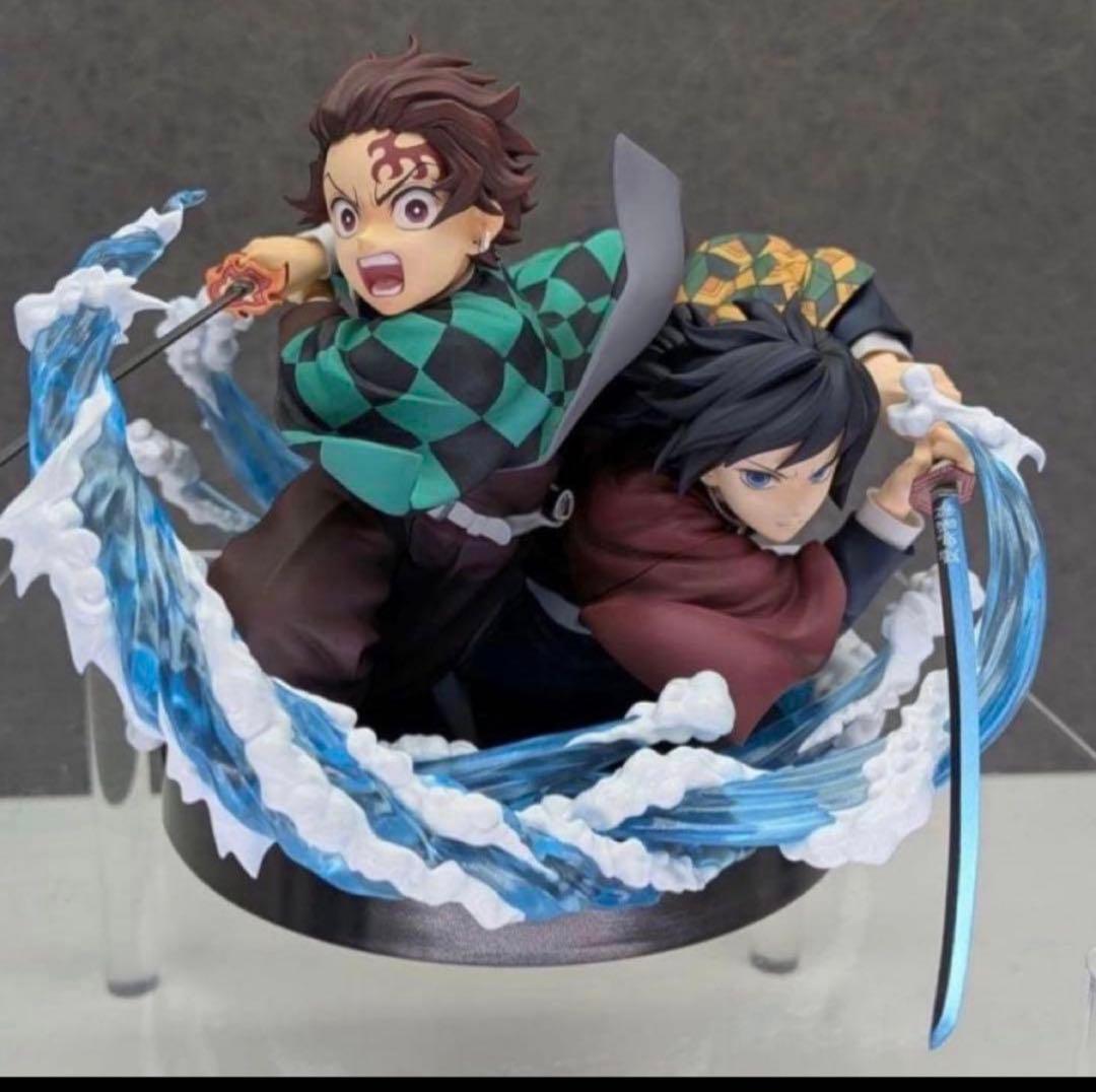 鬼滅の刃 アニプレックスオンラインくじ A賞炭治郎&義勇ノンスケール