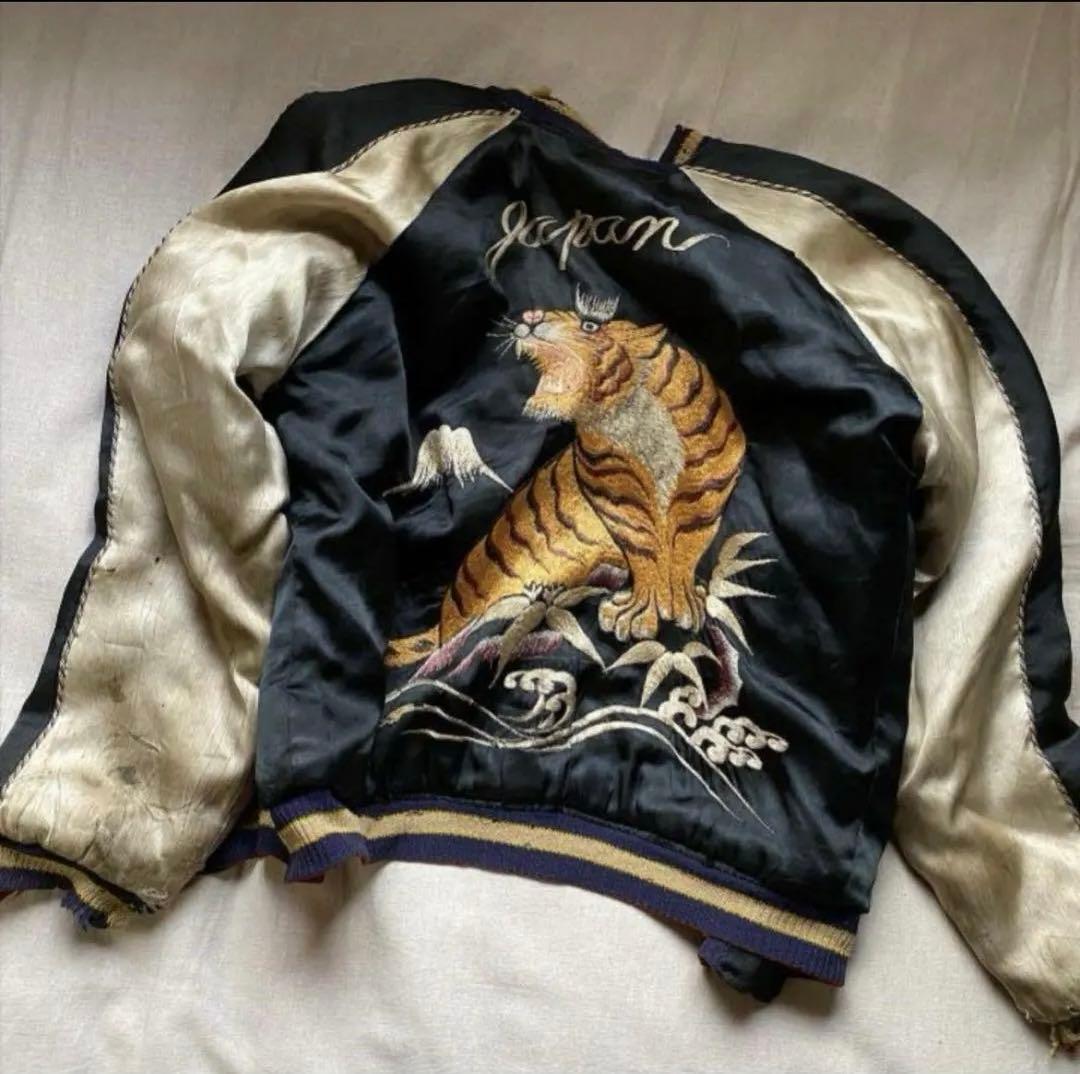 スカジャン　スーベニアジャケット 40s 50s speed zipper