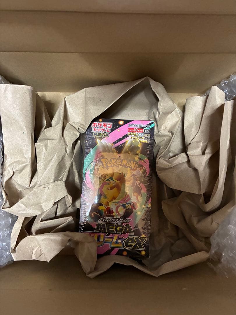 ポケモンカード　MEGAドリームex 1BOX シュリンク付き Pokemon（ポケモン） 新品 在庫あり MEGAドリームex 1BOX シュリンク